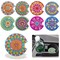 8 Pcs Diamond Art Car Coasters - 2.8 Inches Mandala Diamond Painting Coasters by BSRESIN, Small Diamond Painting Kits, DIY Crafts for Adults